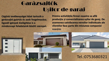 Garázsajtók/ Usilor de garaj Garázsajtók/ Usilor de garaj