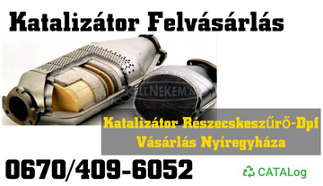 Katalizátor Részecskeszűrő-Dpf Vásárlás Nyíregyháza@#