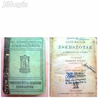 3 db szótár az 1930-40-es évekből