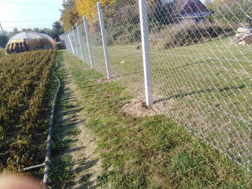 Drótfonat betonoszlop kerítés építés drótháló drótkerítés kerítésdrót