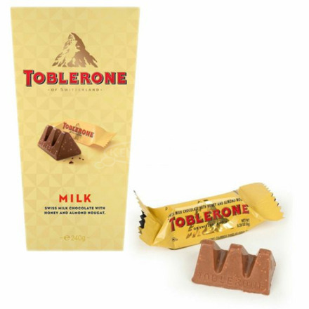 Eladó Toblerone - Tejcsokoládé Mézzel és Mandulanugáttal 240g 1990Ft - 1/1