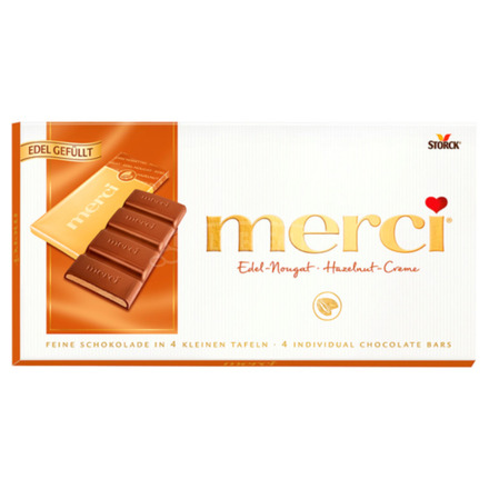 Eladó Merci tejcsokoládé 112 g mogyorókrémes 549Ft - 1/1