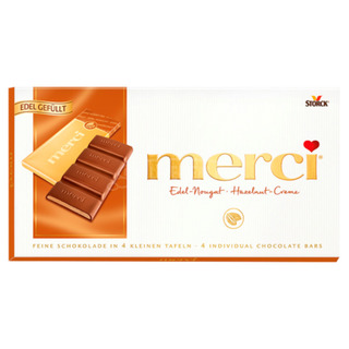 Eladó Merci tejcsokoládé 112 g mogyorókrémes 549Ft Eladó Merci tejcsokoládé 112 g mogyorókrémes 549Ft