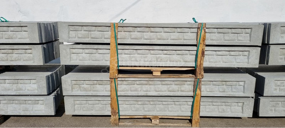 Kerítés Beton lábazati elem Betonelem 5x25x250cm a legjobb áron. - 2/9