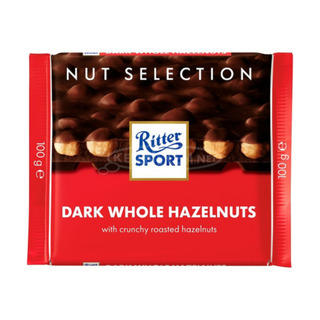 Eladó Ritter Sport étcsokoládé 100 g egész mogyoróval 399Ft Eladó Ritter Sport étcsokoládé 100 g egész mogyoróval 399Ft