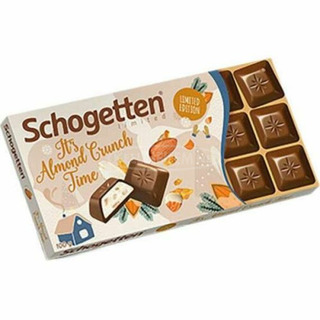 Eladó Schogetten Mandulás tejcsokoládé 100g 230Ft Eladó Schogetten Mandulás tejcsokoládé 100g 230Ft