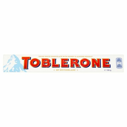 Eladó Toblerone - svájci fehércsokoládé mézzel és mandulával 100 g 440 - 1/1
