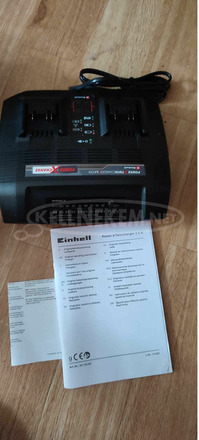 Einhell Behajtó 2db Akkuval és iker töltővel - 6/8