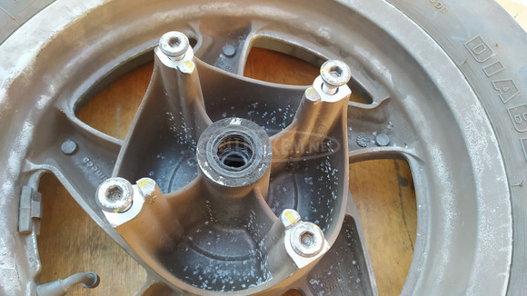 Honda Pantheon 125 - 150 2T első kerék - 4/8