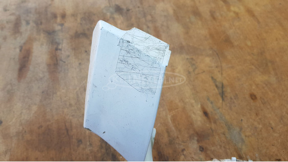 Kymco People s 125 - 200 kormányidom első fehér sérült - 8/10