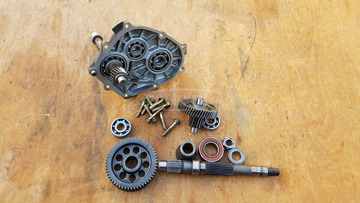 Kymco People GT 200 végáttétel