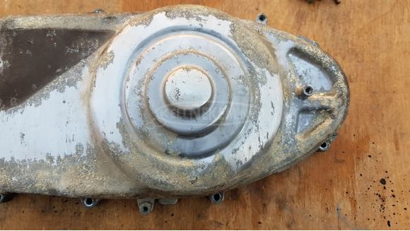 Kymco People GT 125 - 200 kuplung fedél - 3/8