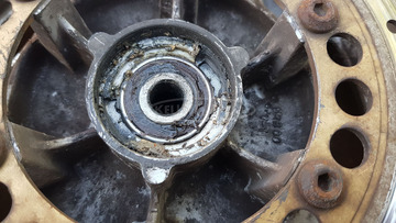 Yamaha Majesty YP 250 első kerék