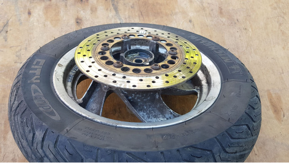 Yamaha Majesty YP 250 első kerék - 7/8