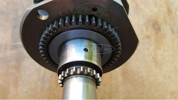 Aprilia Scarabeo Light 400 - 500 főtengely - 7/10