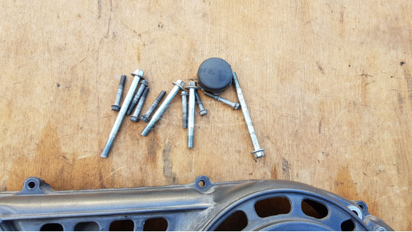 Aprilia Scarabeo Light 400 - 500 kuplung fedél - 4/11