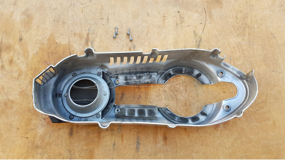 Aprilia Scarabeo Light 400 - 500 kuplung fedél borítás sérült - 5/9