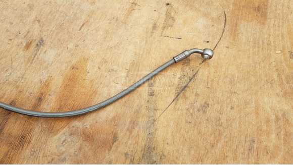 Aprilia Scarabeo Light 400 - 500 jobb első fékcső - 4/8