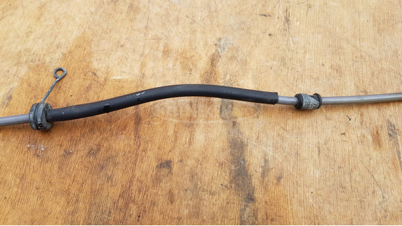 Aprilia Scarabeo Light 400 - 500 jobb első fékcső - 7/8