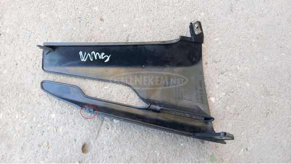 Honda Silver Wing Fjs 400 - 600 kormány idom jobbos sérült - 2/6