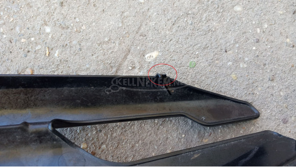 Honda Silver Wing Fjs 400 - 600 kormány idom jobbos sérült - 3/6