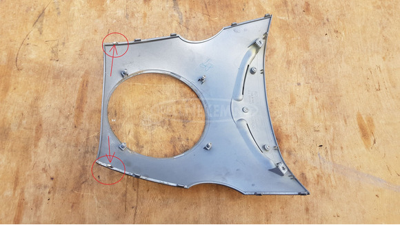 Aprilia Scarabeo 500 első idom betét - 5/7