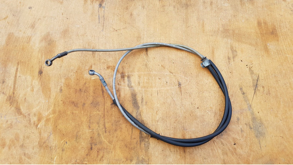 Malaguti Centro 125 - 160 hátsó fékcső - 1/8