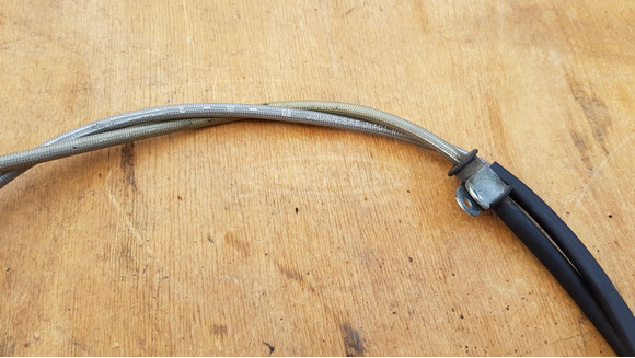 Malaguti Centro 125 - 160 hátsó fékcső - 3/8