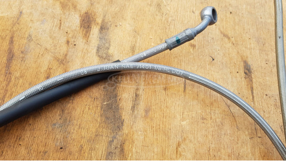 Malaguti Centro 125 - 160 hátsó fékcső - 6/8