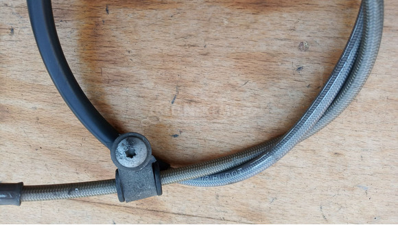 Malaguti Centro 125 - 160 első fékcső - 4/8