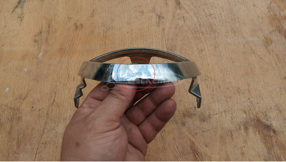 Malaguti Centro 125 - 160 első lámpakeret - 5/8