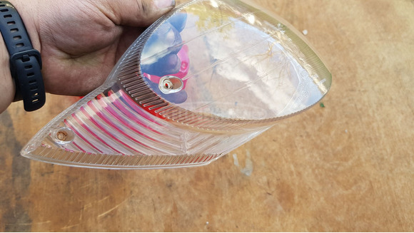 Aprilia scarabeo light 125 - 200 hátsó lámpa burkolat - 4/10