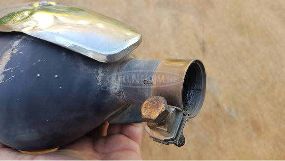 Aprilia scarabeo light 125 - 200 kipufogó dob - 10/10