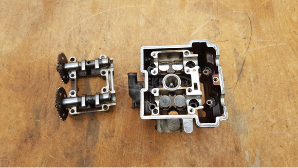 Aprilia scarabeo light 125 komplett hengerfej - 1/10