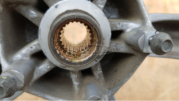 Aprilia scarabeo light 125 - 200 hátsó kerék - 7/8