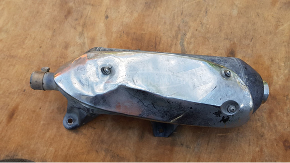 Aprilia scarabeo light 125 - 200 kipufogó dob 2 - 10/10