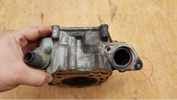 Honda Foresight 250 hengerfej - 6/9