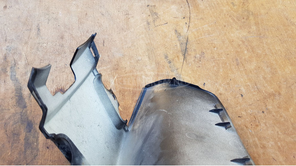 Honda Foresight 250 középső idom fekete - 7/8