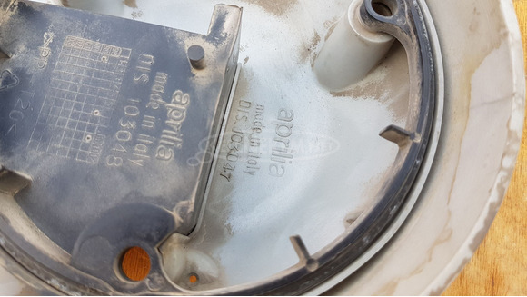 Aprilia leonardo 250 kuplung fedél borítás - 10/10