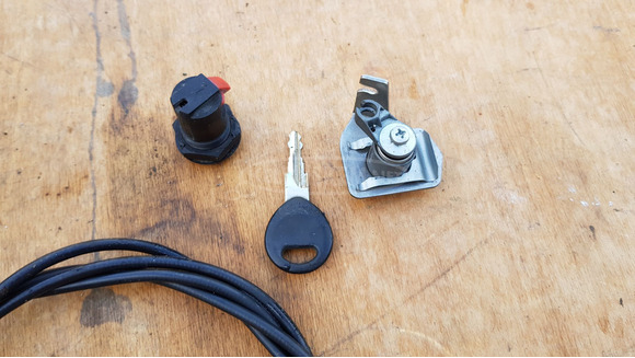 Aprilia Scarabeo 125 - 250 (piaggio) gyújtáskapcsoló zárszettel - 7/8