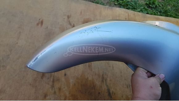 Aprilia Scarabeo 125 - 200 első sárvédő ezüst - 5/8