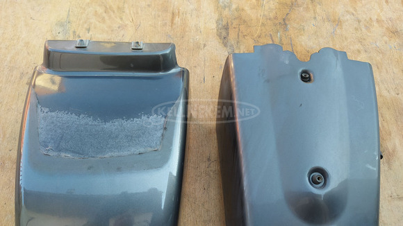 Aprilia Scarabeo 125 - 250 (piaggio) első sárvédő - 8/8