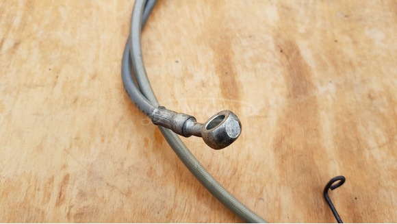 Aprilia Scarabeo 125 - 250 (piaggio) hátsó fékcső - 3/8