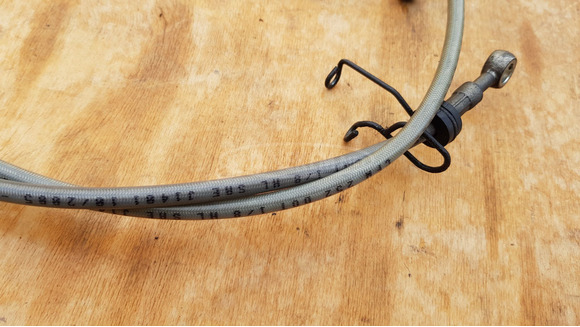 Aprilia Scarabeo 125 - 250 (piaggio) hátsó fékcső - 6/8