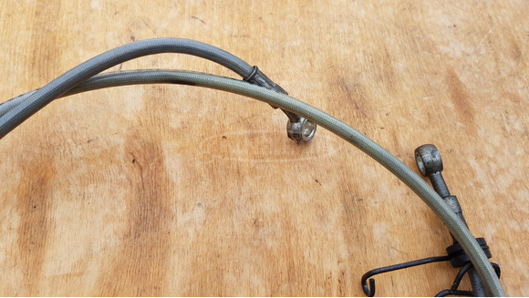 Aprilia Scarabeo 125 - 250 (piaggio) hátsó fékcső - 7/8