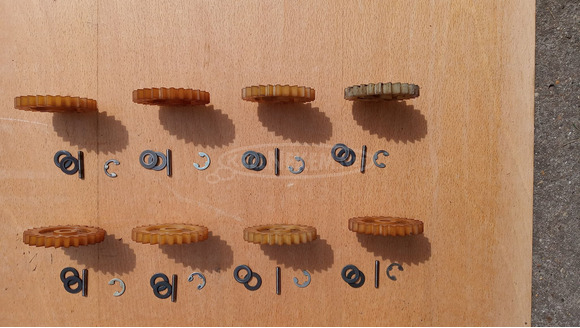 Yamaha Majesty DX 250 vízpumpa meghajtó fogaskerék - 9/9