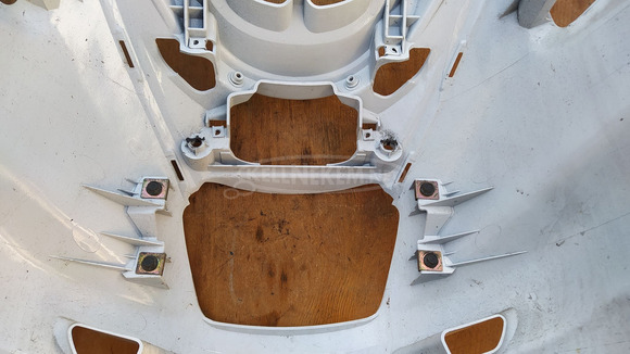 Yamaha Majesty DX 250 első idom fehér sérült - 8/10