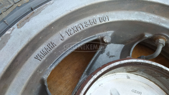 Yamaha Majesty DX 250 dobfékes hátsó kerék - 5/10