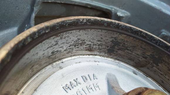 Yamaha Majesty DX 250 dobfékes hátsó kerék - 7/10