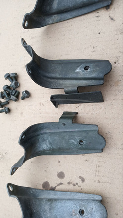 Yamaha Majesty DX 250 hátsó lábtartó vas - 4/5